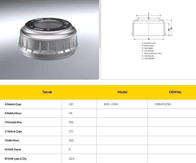 FREN KAMPANASI BMC 415 